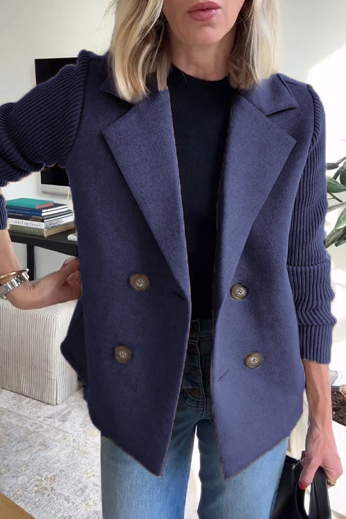 Sasha -  Casual Knit Blazer