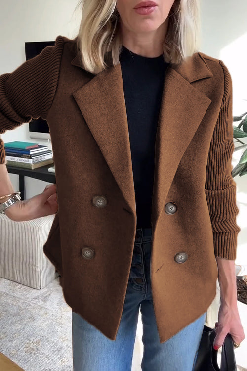Sasha -  Casual Knit Blazer