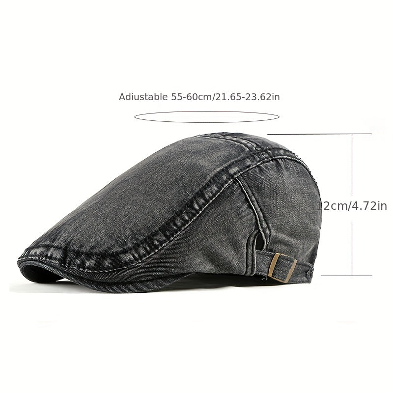 Pandaize Adjustable Flat Cap