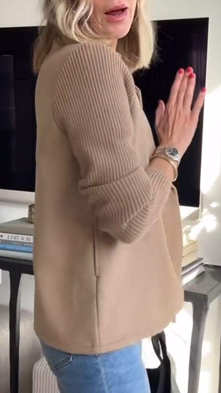Sasha -  Casual Knit Blazer